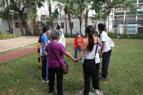 Nature Play with Elderly